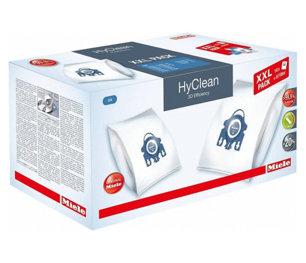 Miele Zestaw worków i filtrów G/N HyClean 3D XXL pack - 568464 - zdjęcie